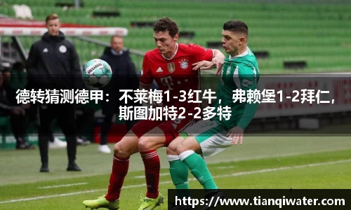 德转猜测德甲：不莱梅1-3红牛，弗赖堡1-2拜仁，斯图加特2-2多特